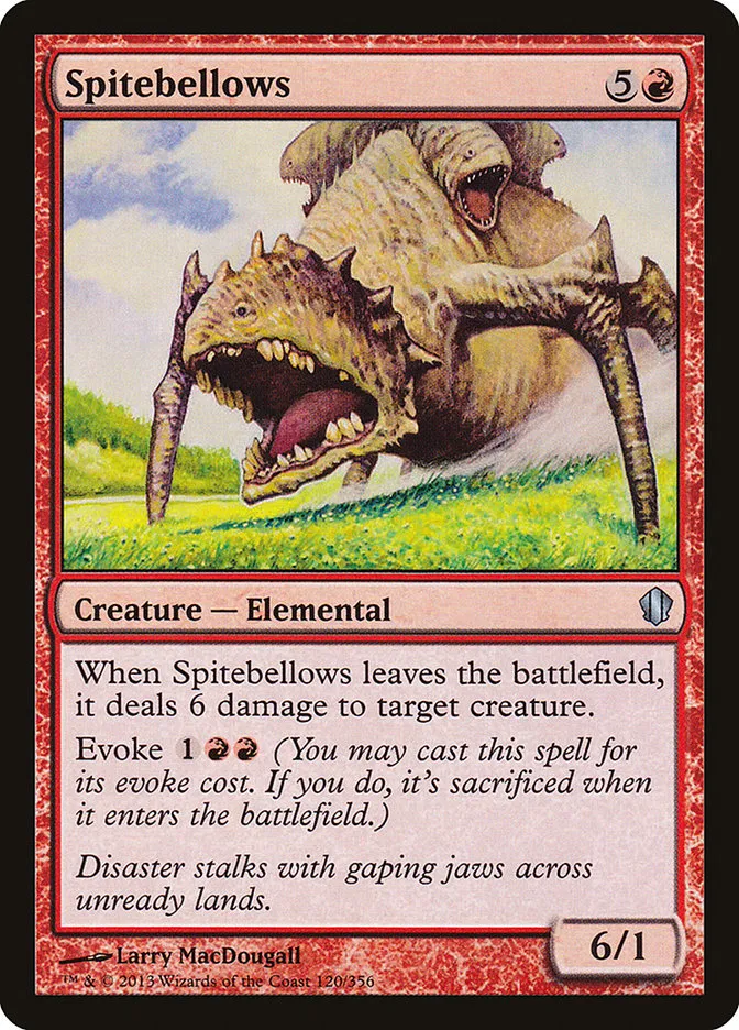 2013 Commander 2013 Spitebellows uncommon #120 uncommon card image