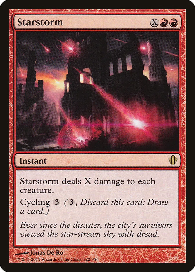 2013 Commander 2013 Starstorm #122 rare card image