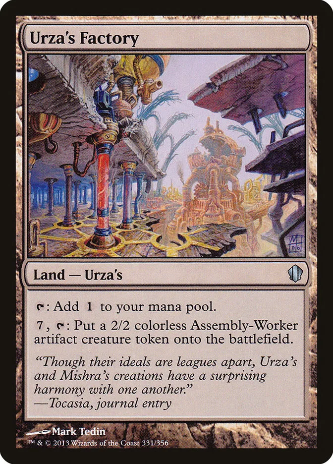 2013 Commander 2013 Urza's Factory uncommon #331 uncommon card image