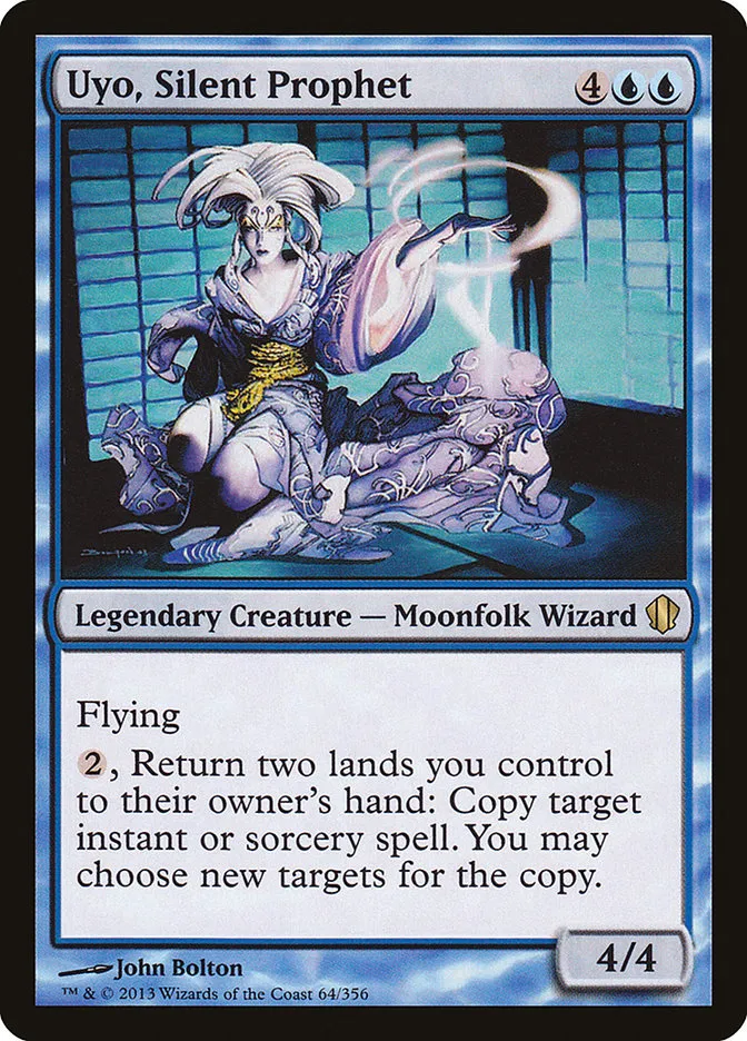 2013 Commander 2013 Uyo, Silent Prophet #64 rare card image