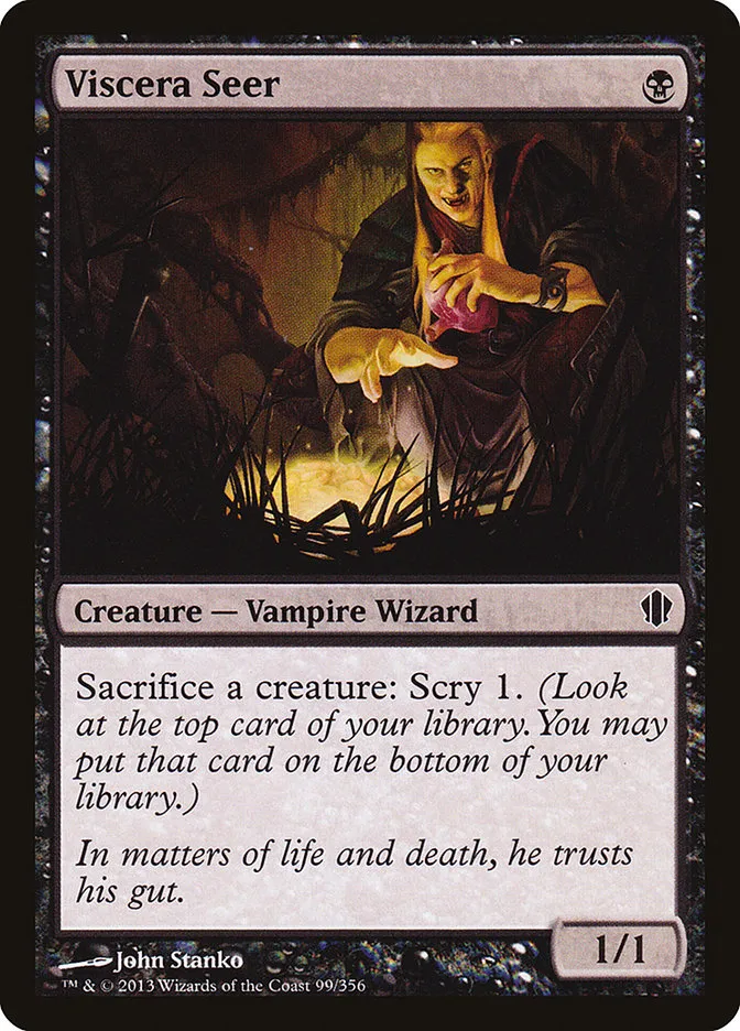 2013 Commander 2013 Viscera Seer common #99 common card image