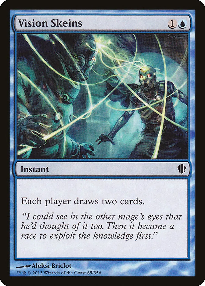 2013 Commander 2013 Vision Skeins #65 common card image