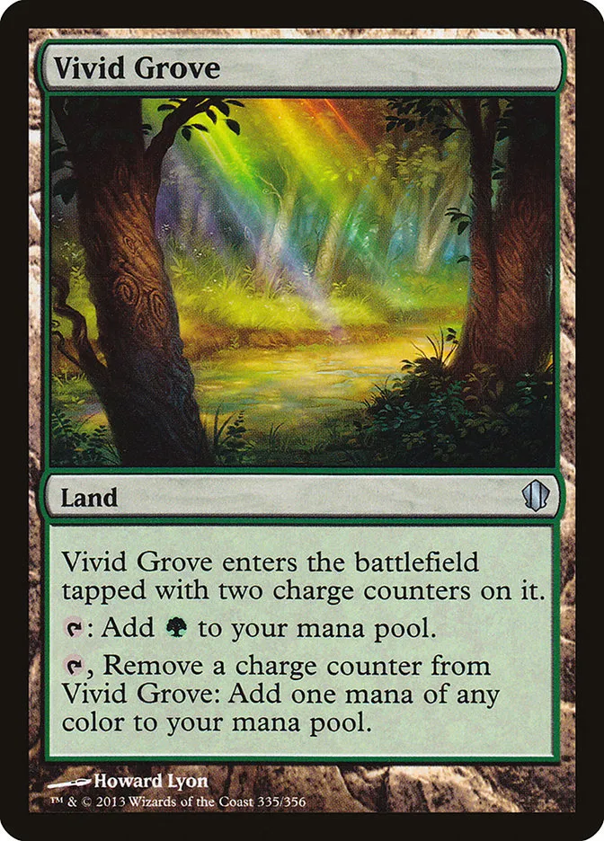 2013 Commander 2013 Vivid Grove uncommon #335 uncommon card image