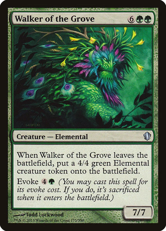 2013 Commander 2013 Walker of the Grove #175 uncommon card image