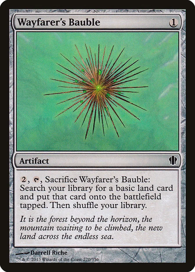 2013 Commander 2013 Wayfarer's Bauble #270 common card image