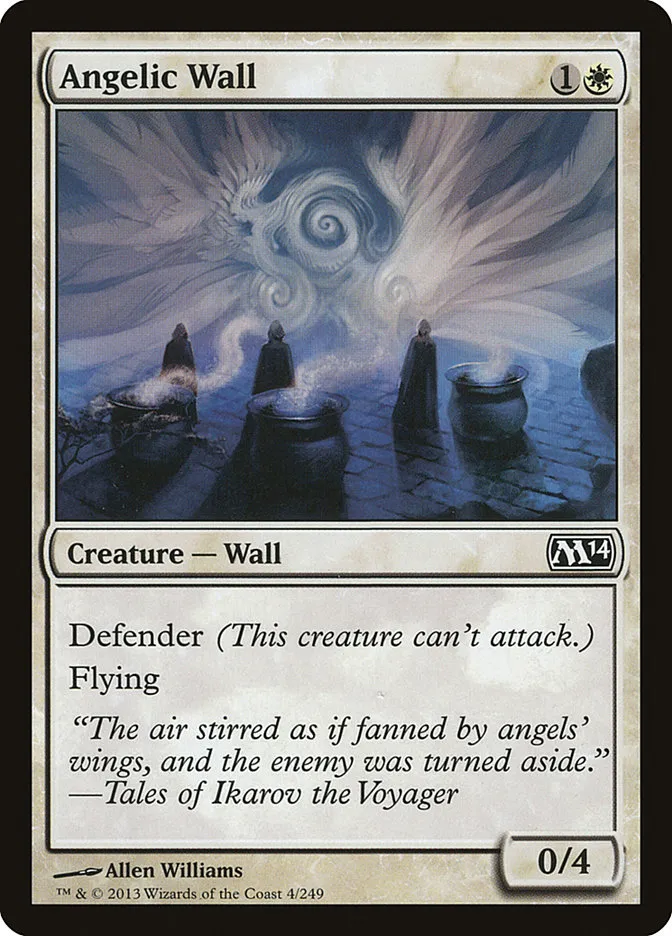 2013 Magic 2014 Angelic Wall common #4 common card image