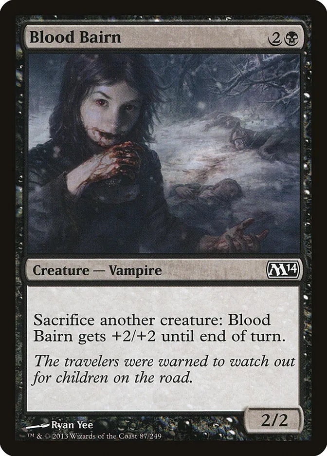 2013 Magic 2014 Blood Bairn common #87 common card image