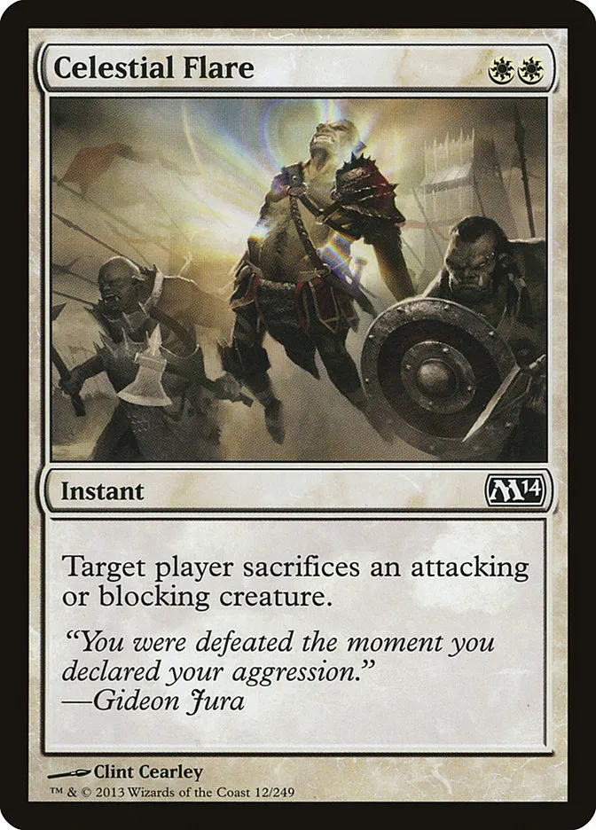 2013 Magic 2014 Celestial Flare common #12 common card image