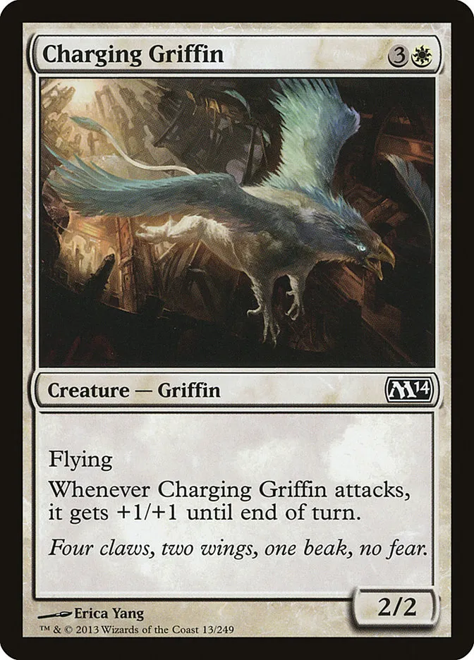 2013 Magic 2014 Charging Griffin common #13 common card image