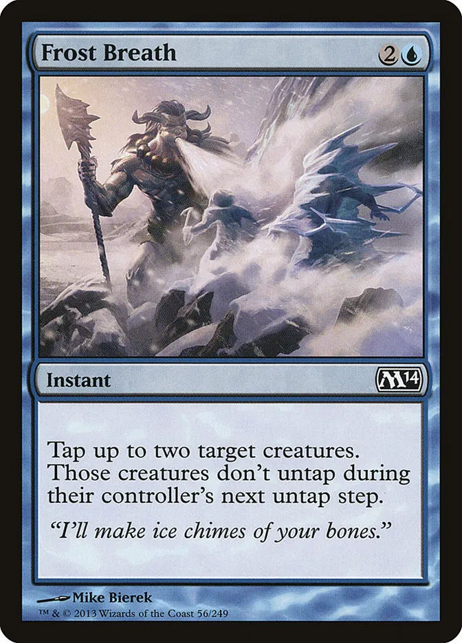 2013 Magic 2014 Frost Breath common #56 common card image