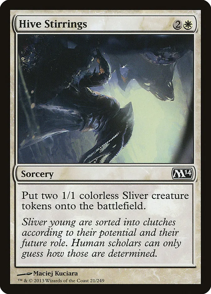 2013 Magic 2014 Hive Stirrings common #21 common card image