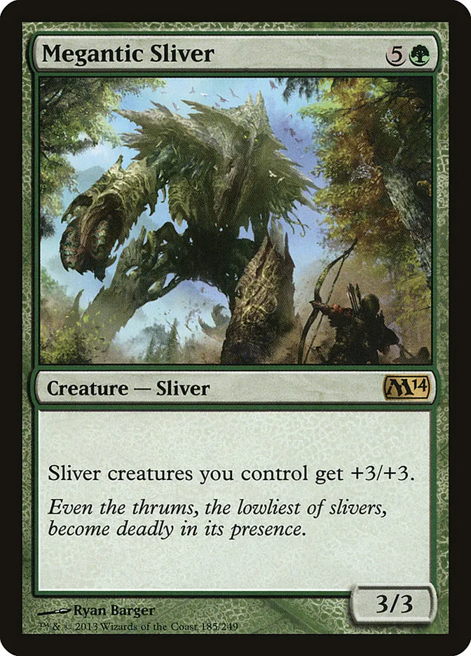 2013 Magic 2014 Megantic Sliver rare #185 rare card image