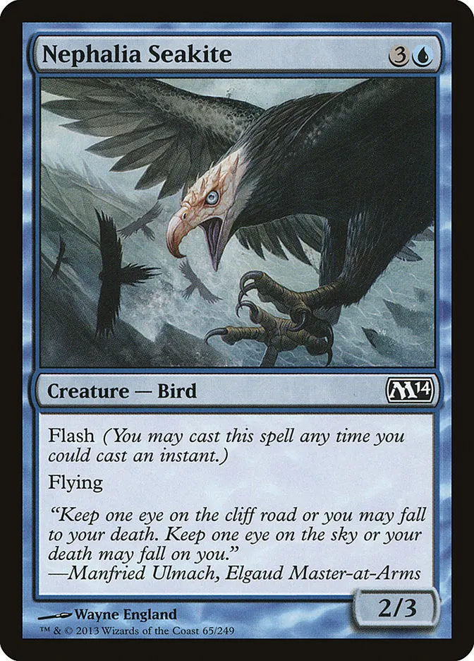 2013 Magic 2014 Nephalia Seakite common #65 common card image