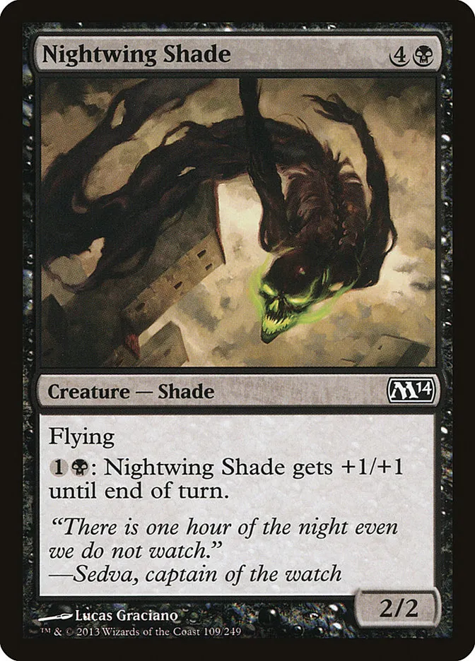 2013 Magic 2014 Nightwing Shade common #109 common card image