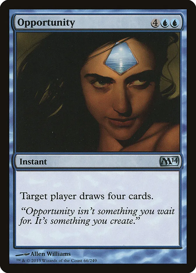 2013 Magic 2014 Opportunity uncommon #66 uncommon card image