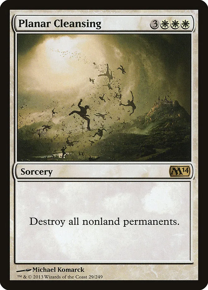 2013 Magic 2014 Planar Cleansing rare #29 rare card image