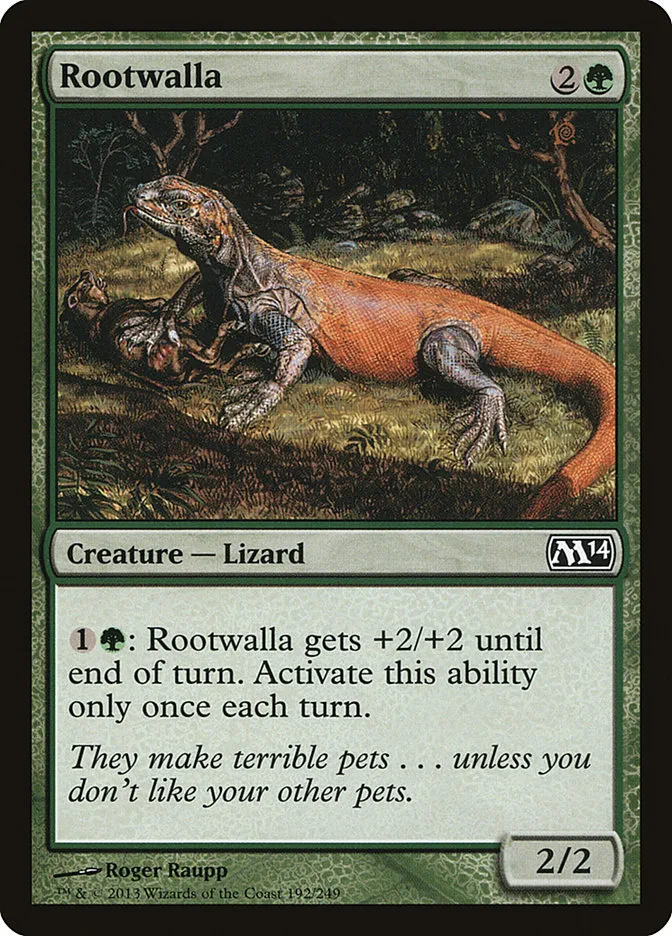 2013 Magic 2014 Rootwalla common #192 common card image