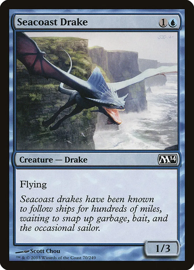 2013 Magic 2014 Seacoast Drake common #70 common card image