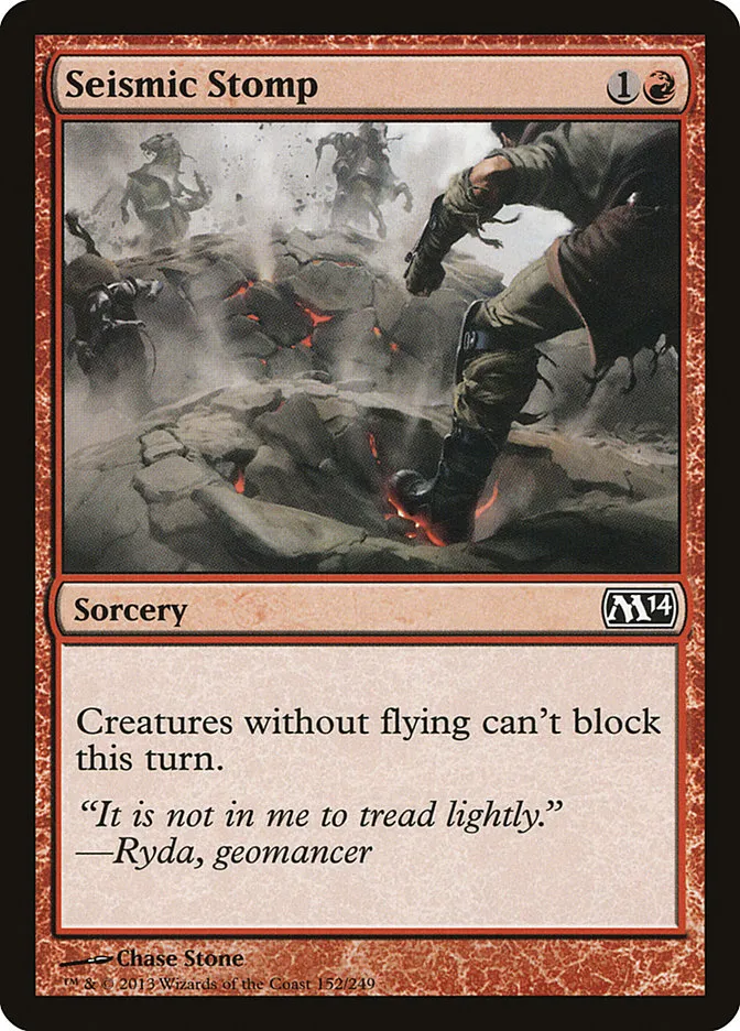 2013 Magic 2014 Seismic Stomp common #152 common card image