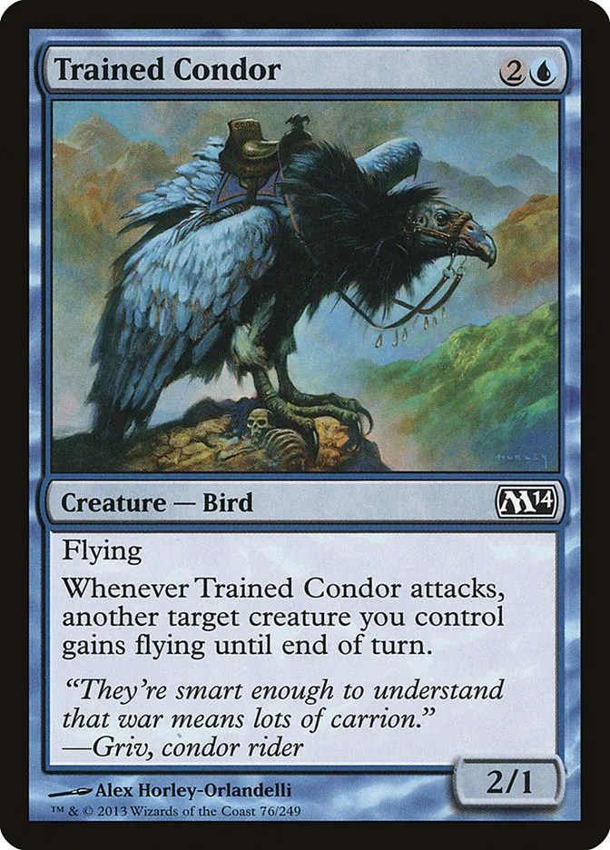 2013 Magic 2014 Trained Condor common #76 common card image