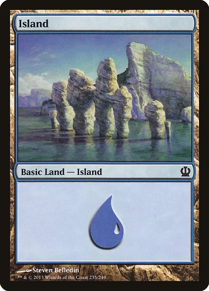 2013 Theros Island common #235 common card image