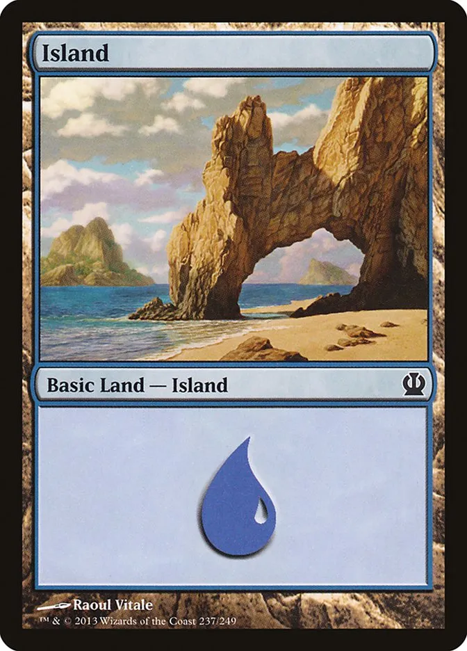 2013 Theros Island common #237 common card image