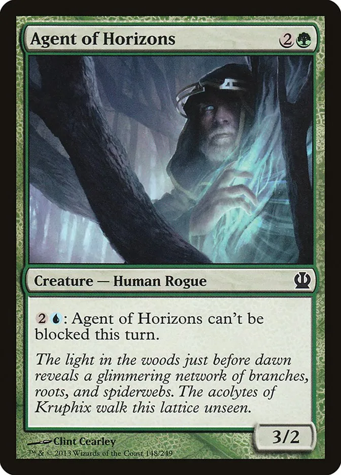 2013 Theros Agent of Horizons #148 common card image