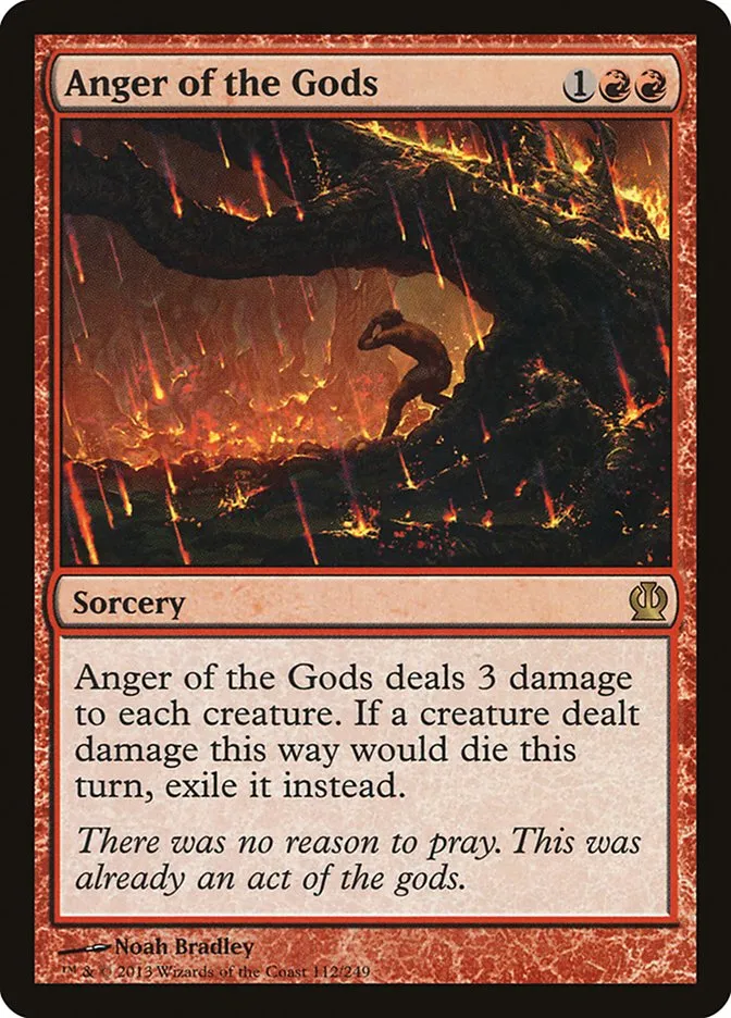 2013 Theros Anger of the Gods #112 rare card image