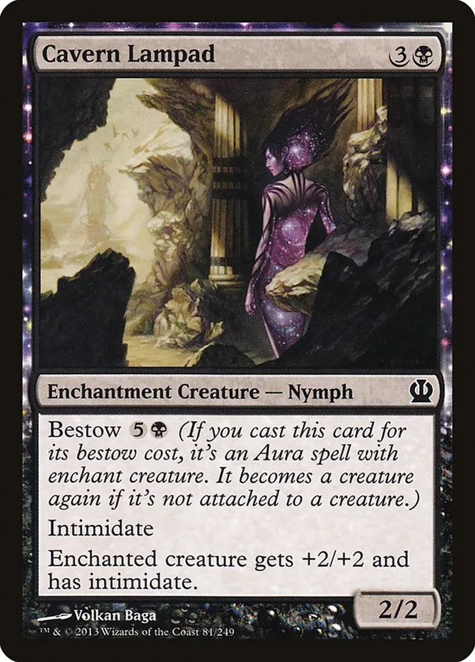 2013 Theros Cavern Lampad common #81 common card image