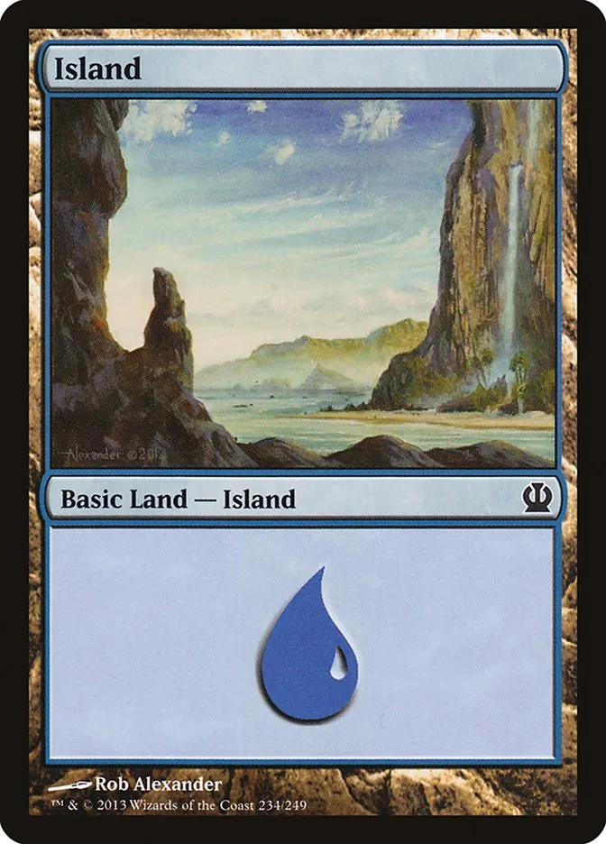 2013 Theros Island common #234 common card image