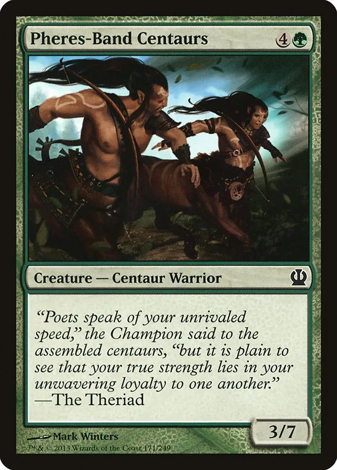 2013 Theros Pheres-Band Centaurs #171 common card image