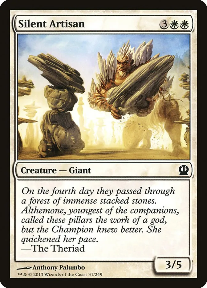 2013 Theros Silent Artisan common #31 common card image