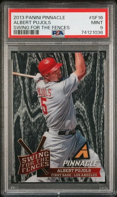 2013 Panini Albert Pujols Pinnacle Swing For The Fences #SF16 card image