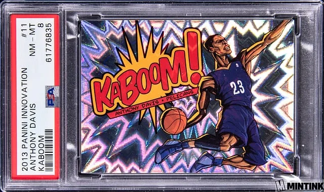 2013 Panini Anthony Davis Innovation Kaboom! #11 card image