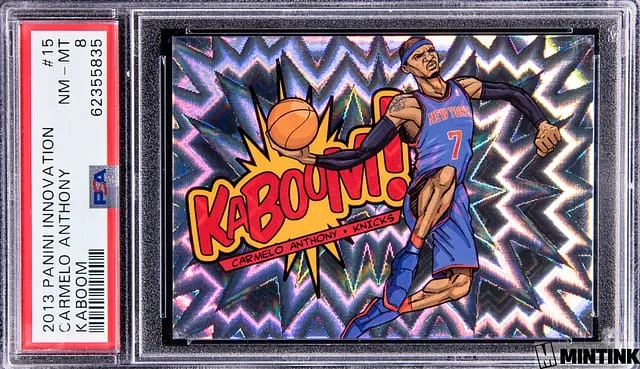 2013 Panini Carmelo Anthony Innovation Kaboom! #15 card image