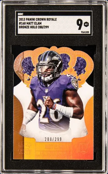 2013 Panini Crown Royale 168 Matt Elam Bronze Holo #288/299 card image