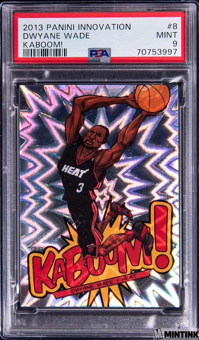 2013 Panini Dwyane Wade Innovation Kaboom! #8 card image