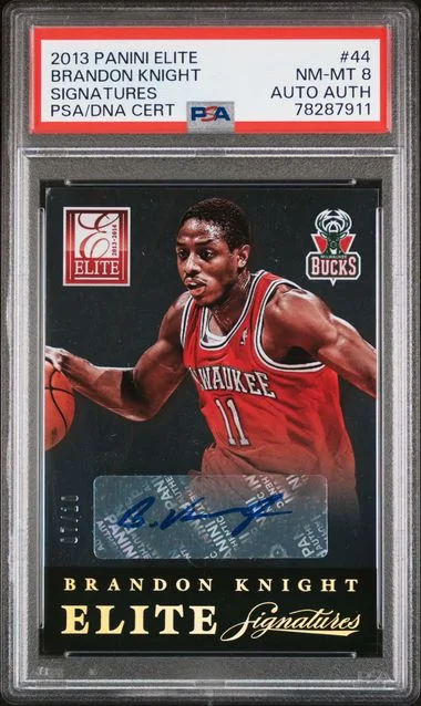 2013 Panini Elite Brandon Knight Signatures #44 card image