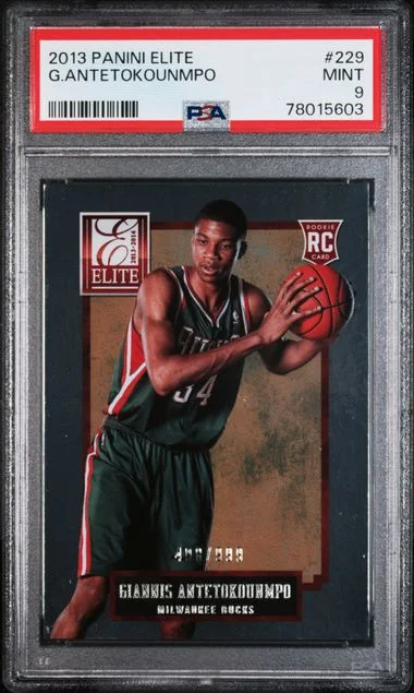 2013 Panini Elite Giannis Antetokounmpo #229 card image