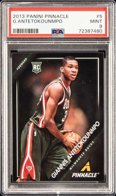 2013 Panini Giannis Antetokounmpo Pinnacle #5 card image