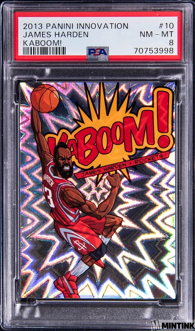 2013 Panini James Harden Innovation Kaboom! #10 card image