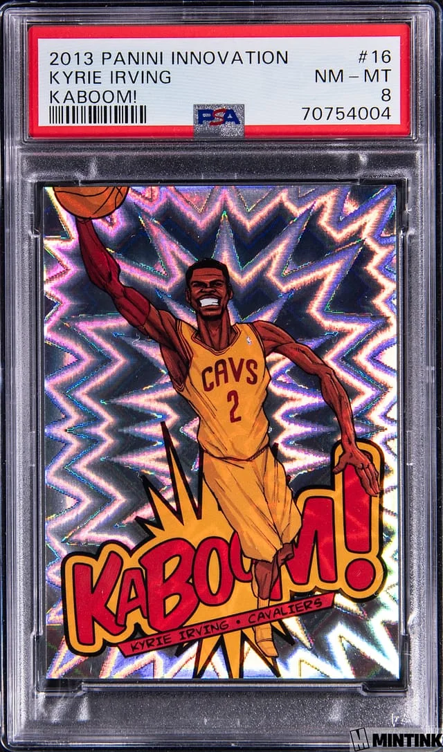 2013 Panini Kyrie Irving Innovation Kaboom! #16 card image