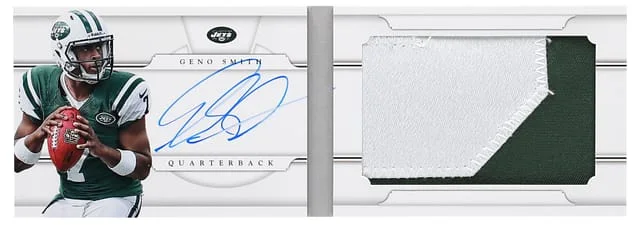 2013 Panini National Treasures Geno Smith #11 card image