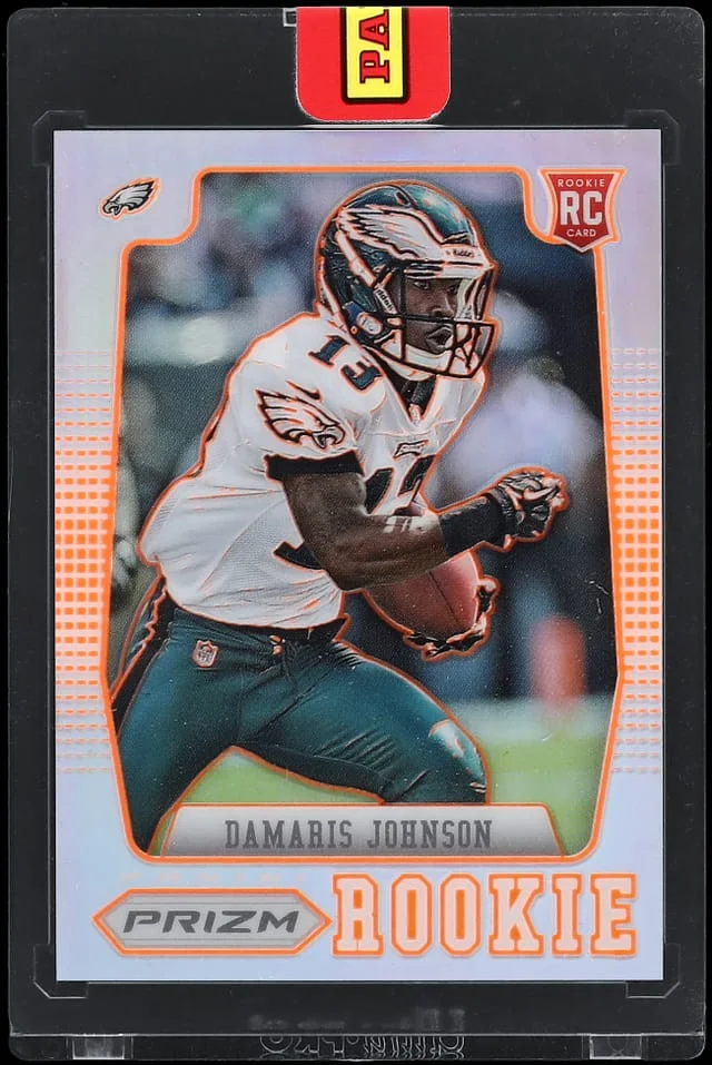 2013 Panini Prizm Damaris Johnson In Original Box - Panini Encased Pylon Parallel #247 card image