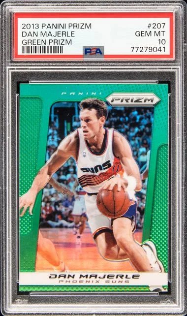 2013 Panini Prizm Dan Majerle Green Prizm #207 card image