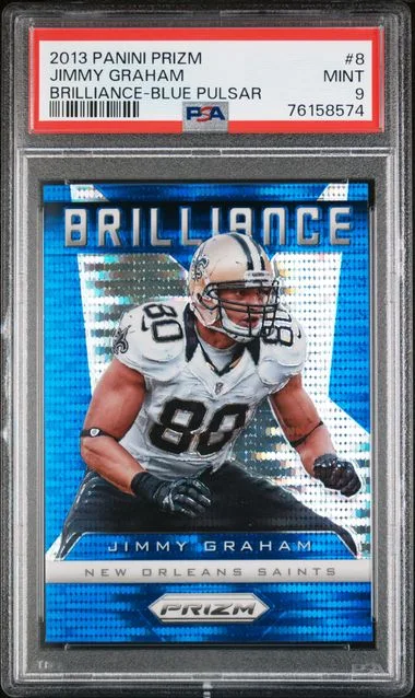 2013 Panini Prizm Jimmy Graham Brilliance #8 card image