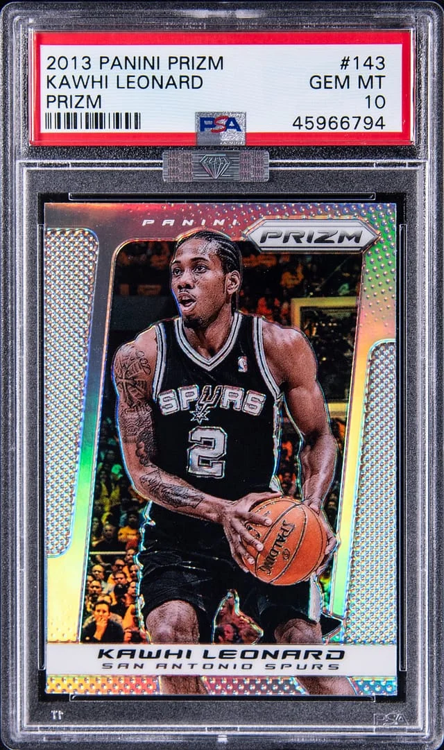 2013 Panini Prizm Kawhi Leonard Silver #143 card image