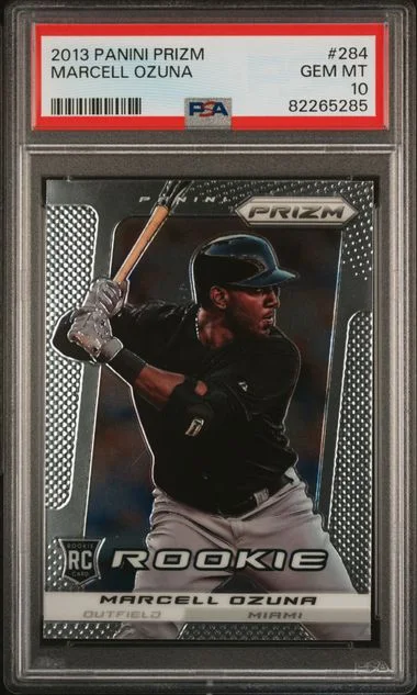 2013 Panini Prizm Marcell Ozuna #284 card image