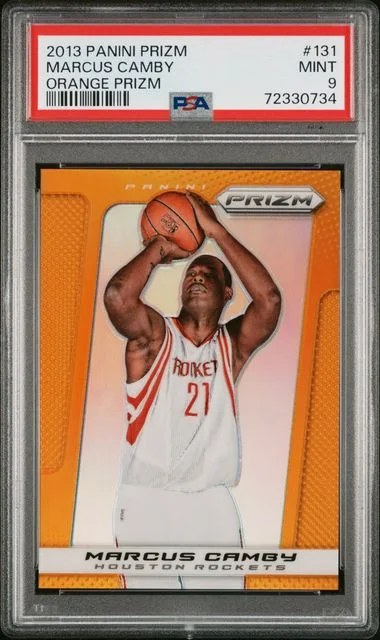 2013 Panini Prizm Marcus Camby Orange Prizm #131 card image