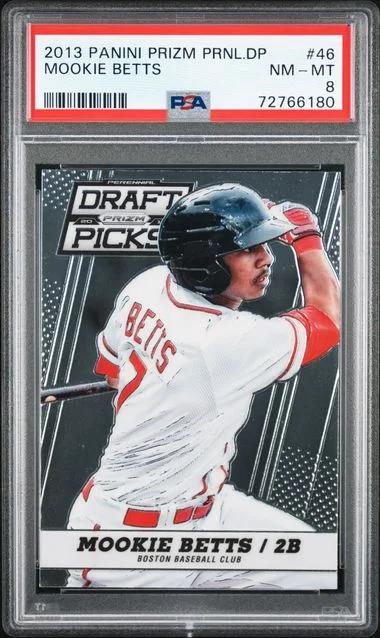 2013 Panini Prizm Mookie Betts Perennial Draft Picks #46 card image